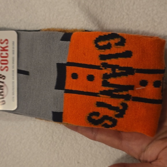 Hunter Pence Socks - Orange and Black SF Giants - Picture 4 of 5